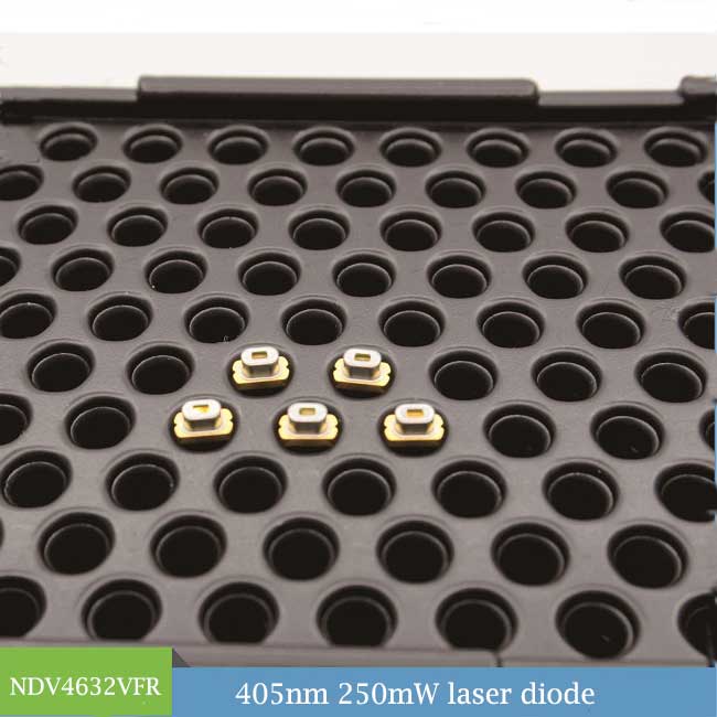 日亚 单模激光二极管 405nm 250mW NDV4632VFR LD 二极管激光器 TO18-3.8